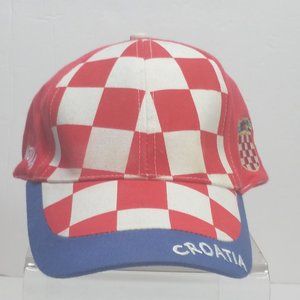 YISHOW Wooden Texture Croatian Flag Adult Vintage Style Baseball Cap Hat
